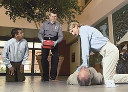 Defibrillator training